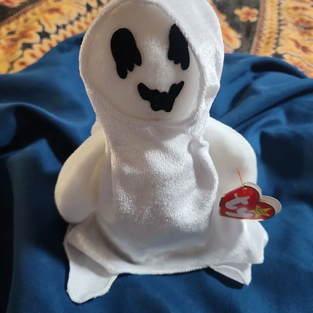 TY Beanie Baby - SHEETS the Ghost (7 inch)